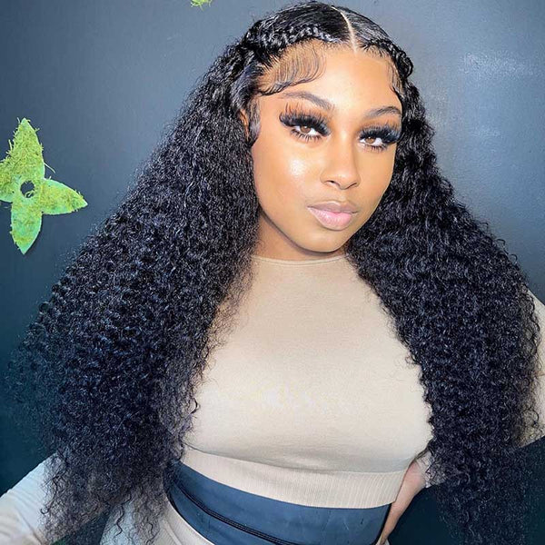 VIPWigs 13x4 Skinlike HD Lace Deep Curly Lace Front Wig LFW055