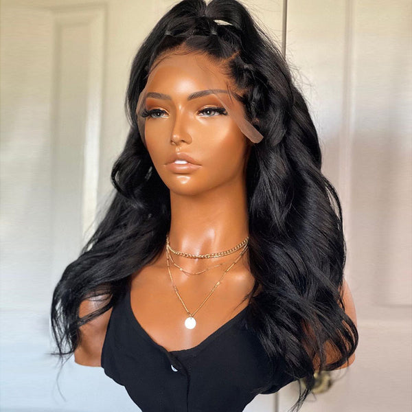 VIPWigs Skinlike HD Lace Fake Scalp Loose Wave Front Wig 28inch LFW160