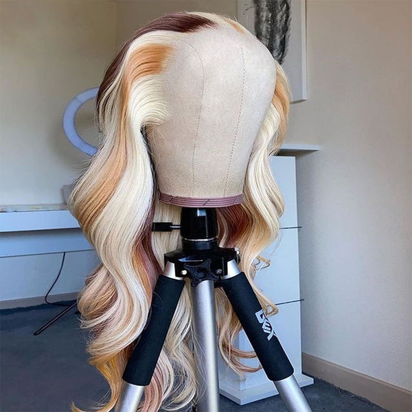 VIPWigs Highlight 613 Pre Plucked Lace Front Wig LFW154
