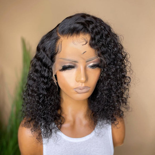 VIPWigs 13x4 Wet Jerry Curl Lace Front Bob Wig LFW078