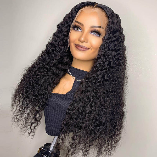 VIPWigs Skinlike HD Lace Jerry Curly Lace Front Wig LFW049