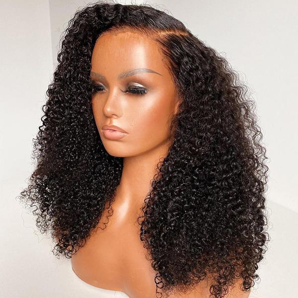 VIPWigs Afro Curly Skinlike HD Lace Front Wig 13x6 LFW082