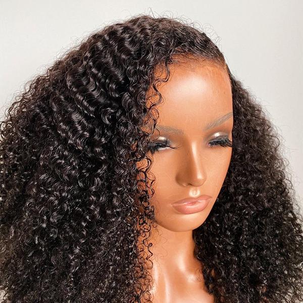 VIPWigs Afro Curly Skinlike HD Lace Front Wig 13x6 LFW082